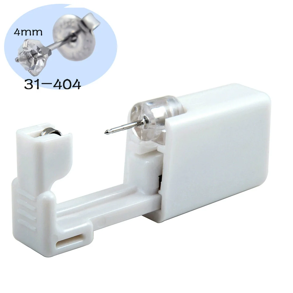 Ear Piercing Tool Ear Stud Gun 316L Stainless Steel Geometric Electroplated - Image 10