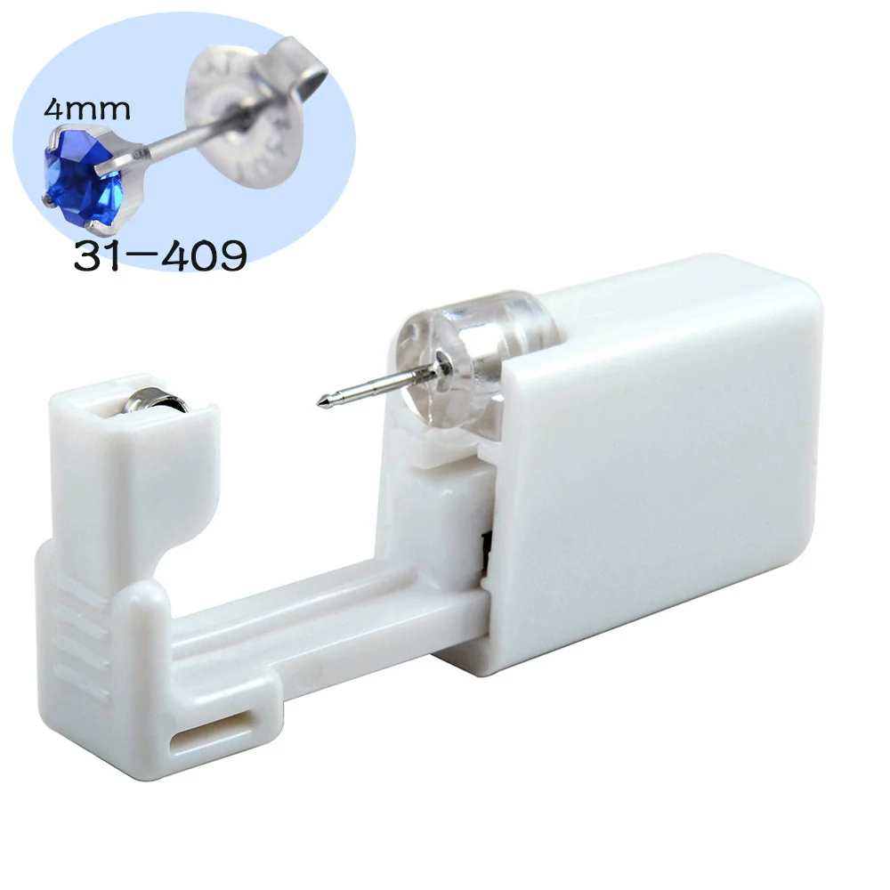 Ear Piercing Tool Ear Stud Gun 316L Stainless Steel Geometric Electroplated - Image 18