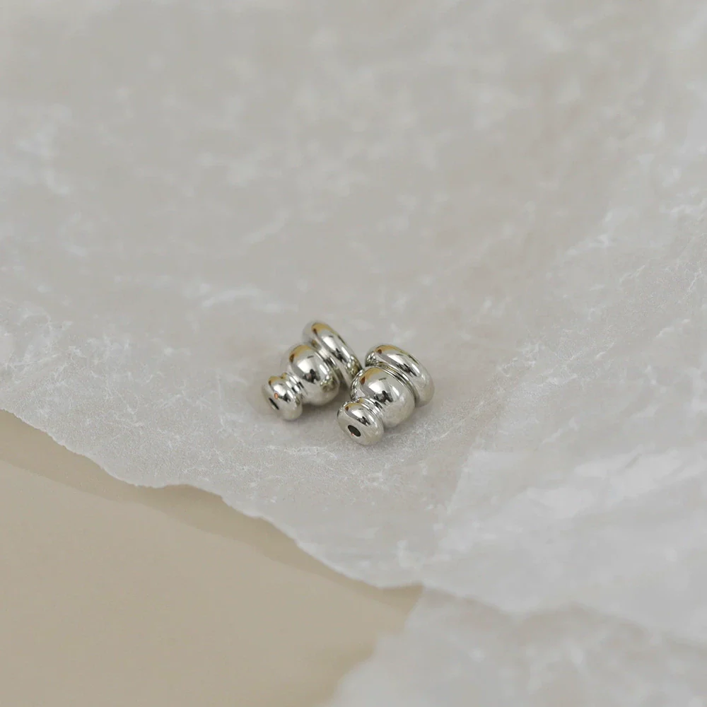 Ear Studs Copper Geometric Style Electroplated - Image 5