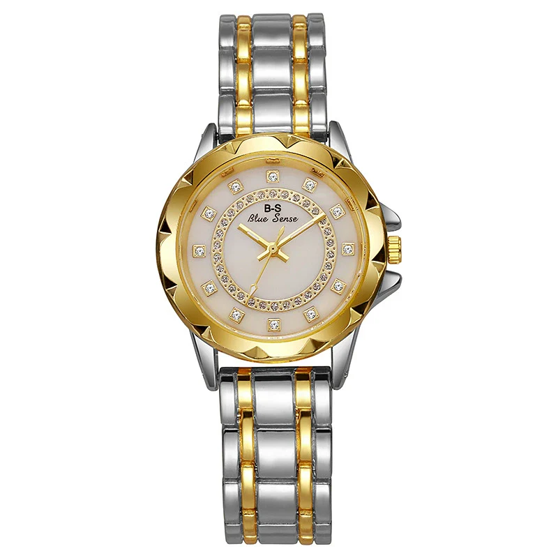 Fashion Alloy Band Round Dial Quartz Watch For Female - Image 5