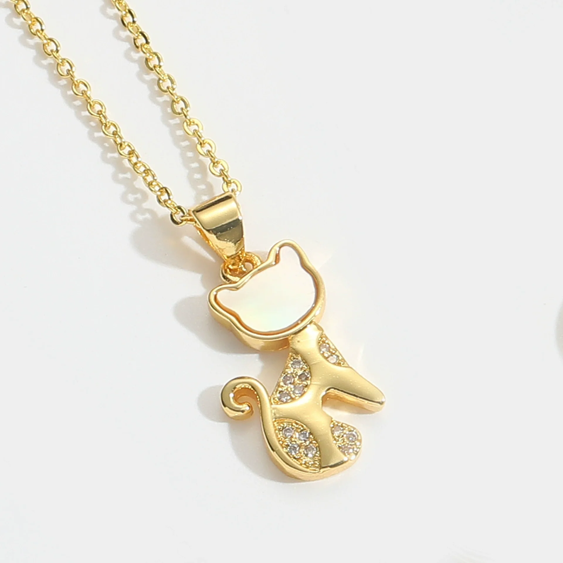 Fashion Animal Series Panda Head Pendant Clavicle Chain For Women - Image 8