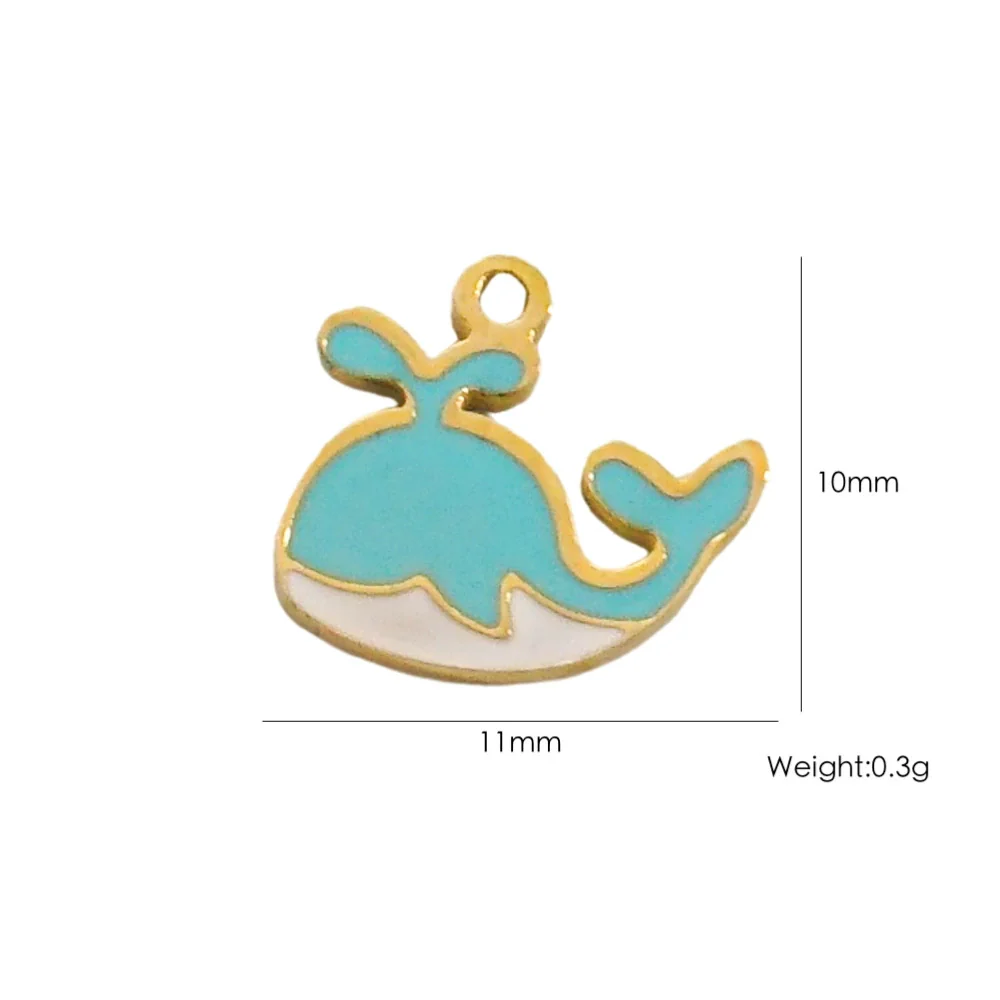 Fashion Cute Jewelry Pendant Stainless Steel Geometric Electroplated Hand Polished - Image 17
