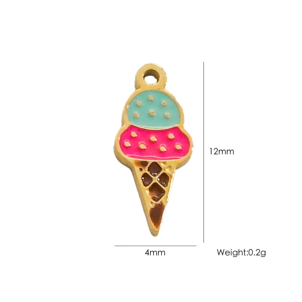 Fashion Cute Jewelry Pendant Stainless Steel Geometric Electroplated Hand Polished - Image 38