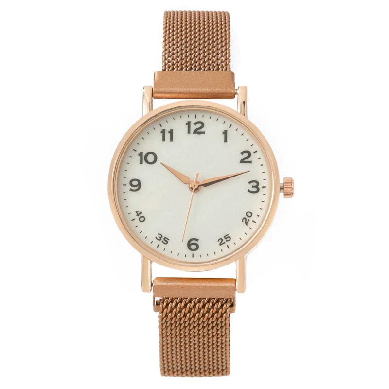 Fashion Female Quartz Watch With Metal Strap And Alloy Case - Image 8