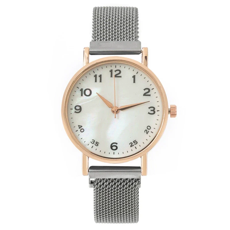 Fashion Female Quartz Watch With Metal Strap And Alloy Case - Image 9