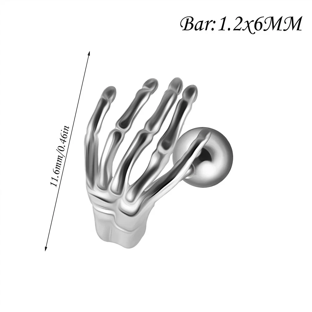 Fashion Geometric Stainless Steel Polish Earrings - Image 7