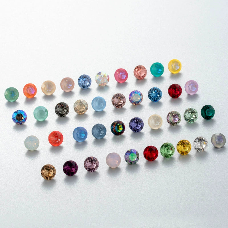 Fashion Ol Style Artificial Crystal Loose Drill Earring Accessories With Polishing Process - Image 5