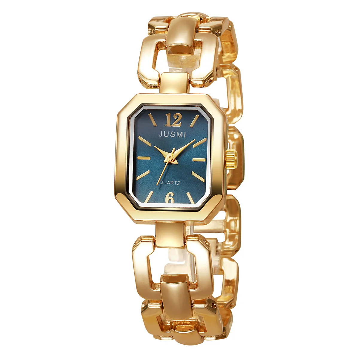 Fashion Personality Square Hollow Alloy Band Quartz Watch For Women - Image 6