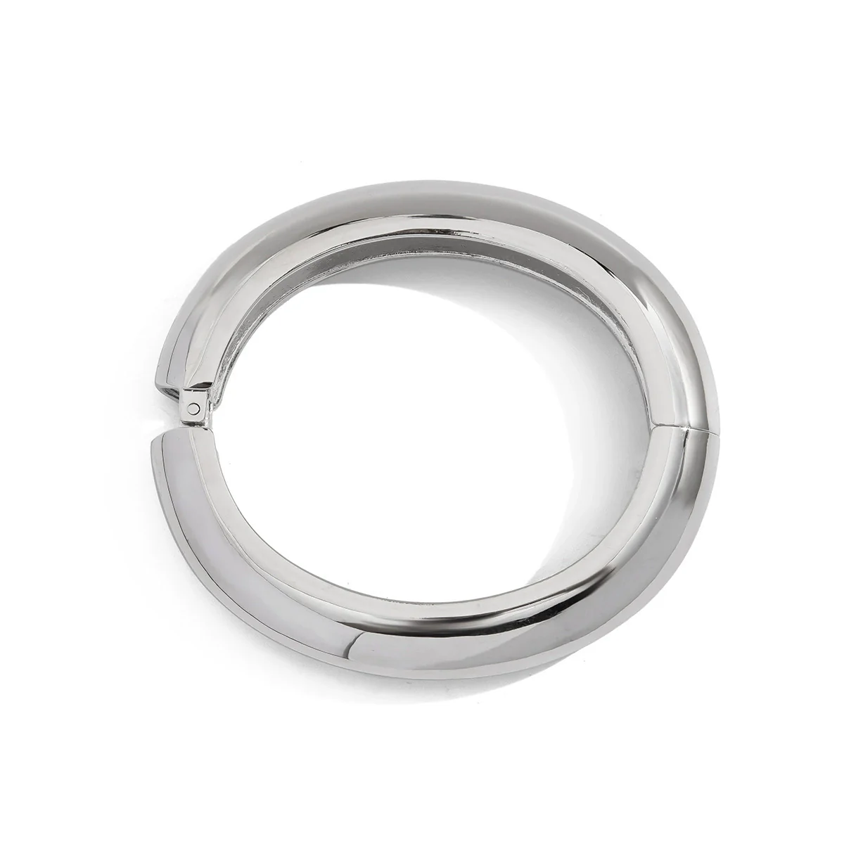 Fashion Textured Metal Pleated Glossy Ins Style Crystal Chain Finger Bracelet For Women With Electroplating - Image 5