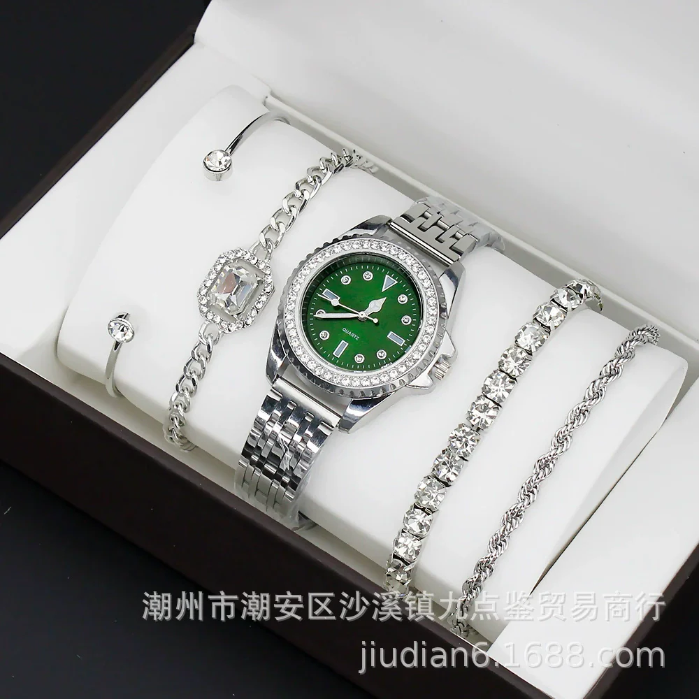 Fashion Women's Alloy Quartz Watch With Imitation Leather Strap And Stainless Steel Clasp - Image 12
