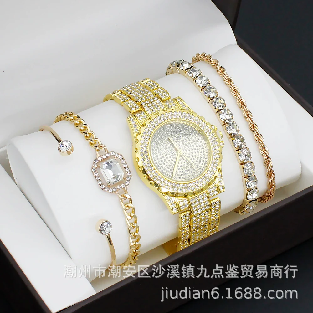 Fashion Women's Alloy Quartz Watch With Imitation Leather Strap And Stainless Steel Clasp - Image 14