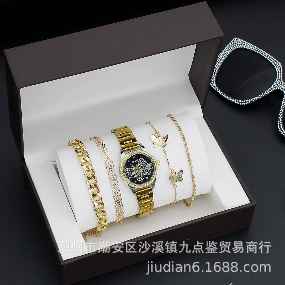 Fashion Women's Alloy Quartz Watch With Imitation Leather Strap And Stainless Steel Clasp - Image 20