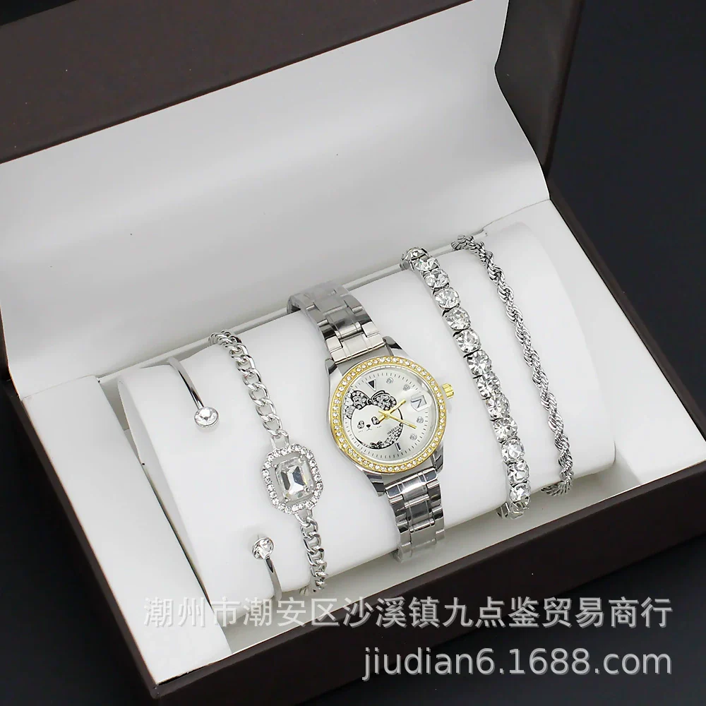 Fashion Women's Alloy Quartz Watch With Imitation Leather Strap And Stainless Steel Clasp - Image 23