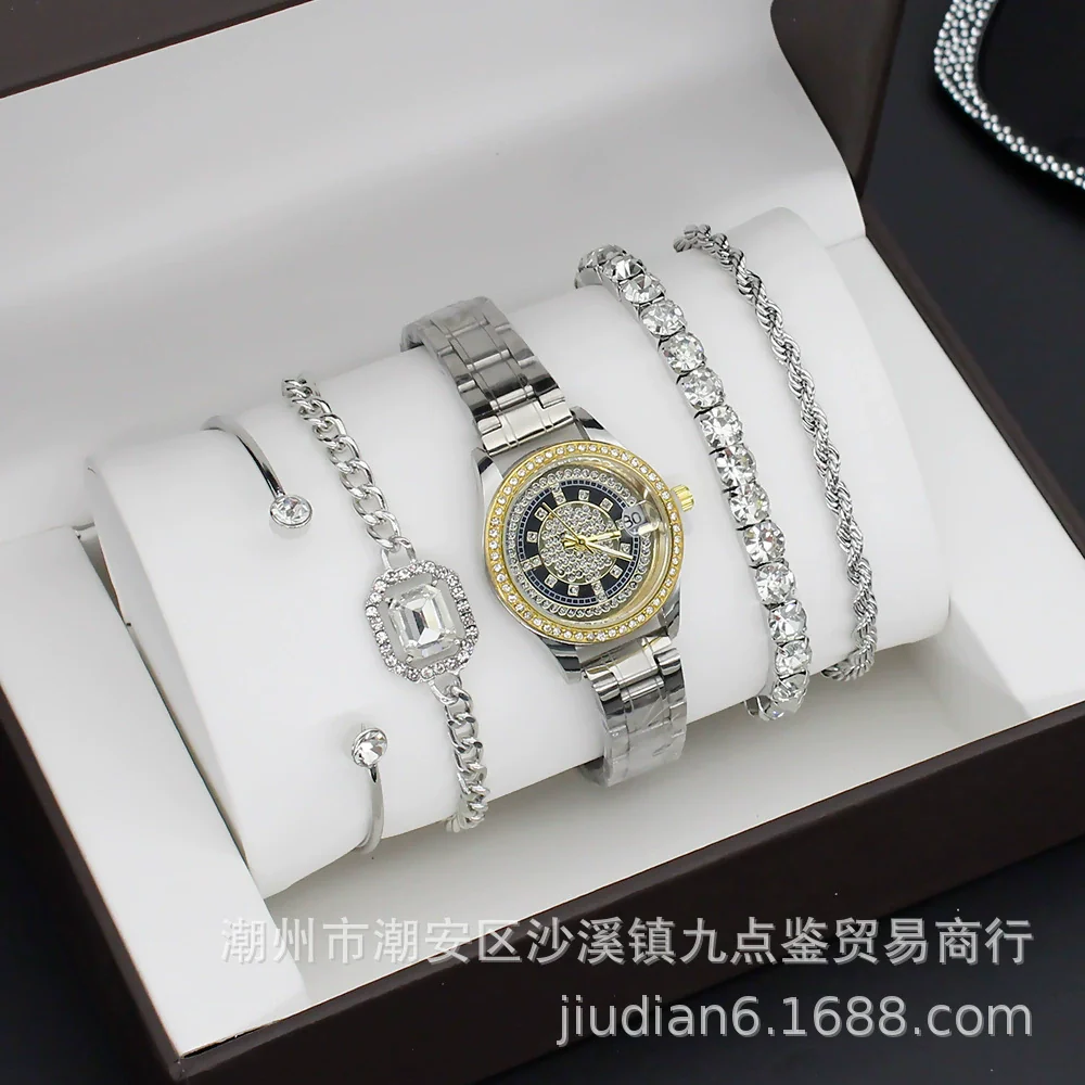 Fashion Women's Alloy Quartz Watch With Imitation Leather Strap And Stainless Steel Clasp - Image 24