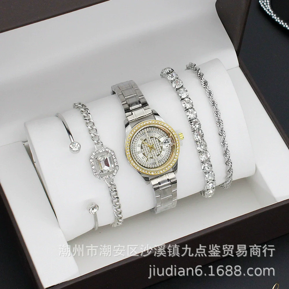 Fashion Women's Alloy Quartz Watch With Imitation Leather Strap And Stainless Steel Clasp - Image 25