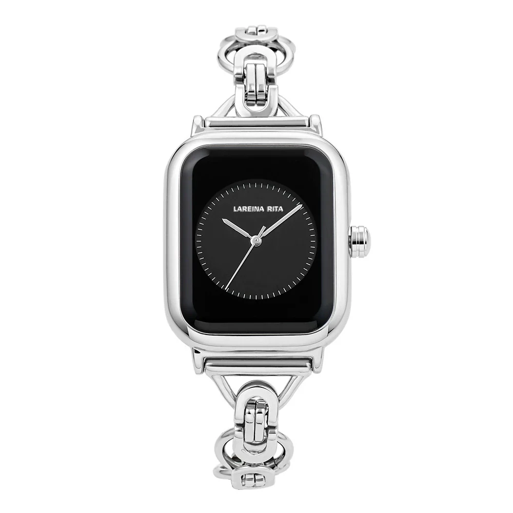 Female Student Casual Waterproof Square Dial Alloy Bracelet Quartz Watch With Stainless Steel Buckle And Mineral Reinforced Glass Mirror - Image 9