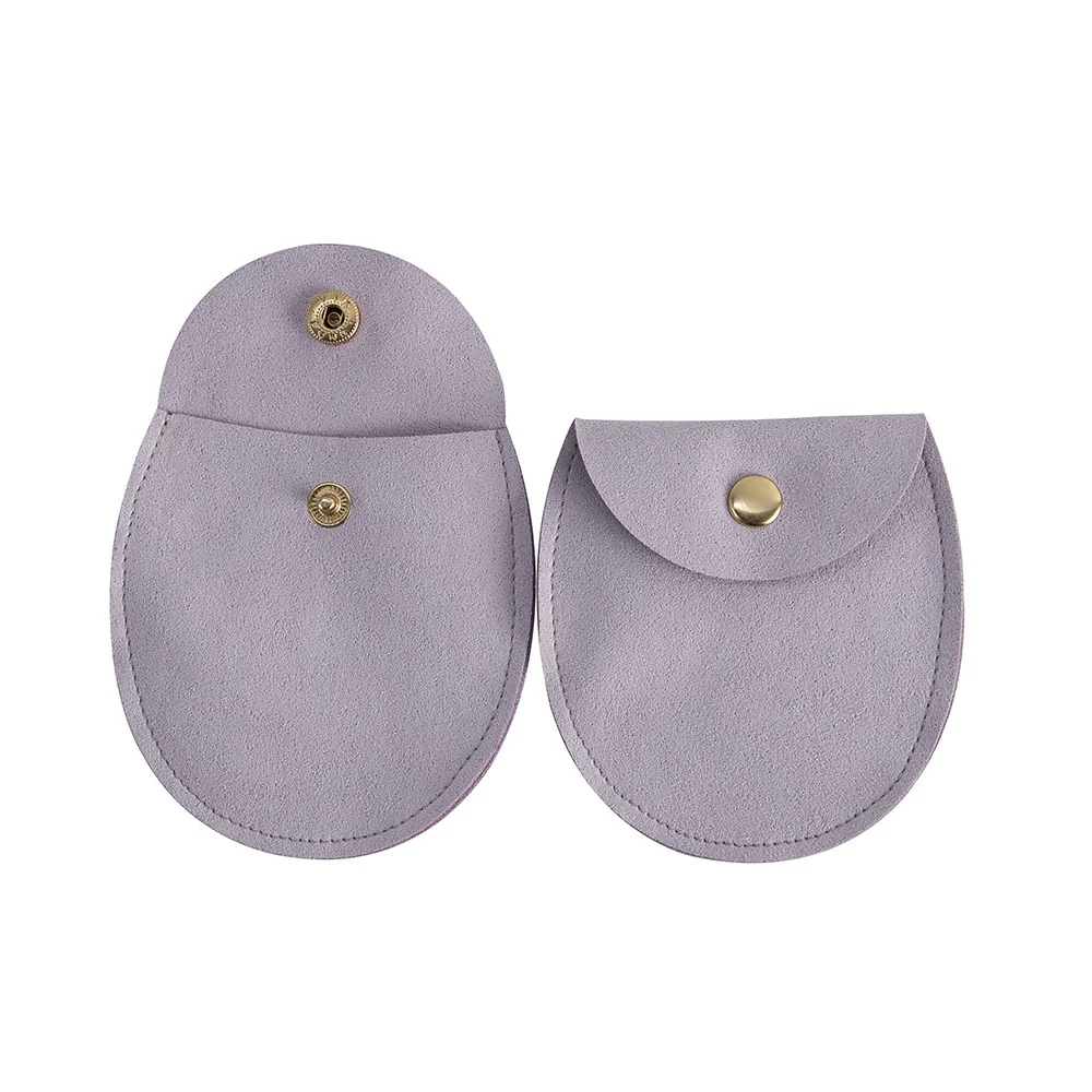 Flip Snap Buckle Cloth Jewelry Bag For Storage And Small Gift - Image 10