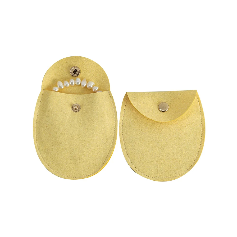 Flip Snap Buckle Cloth Jewelry Bag For Storage And Small Gift - Image 11