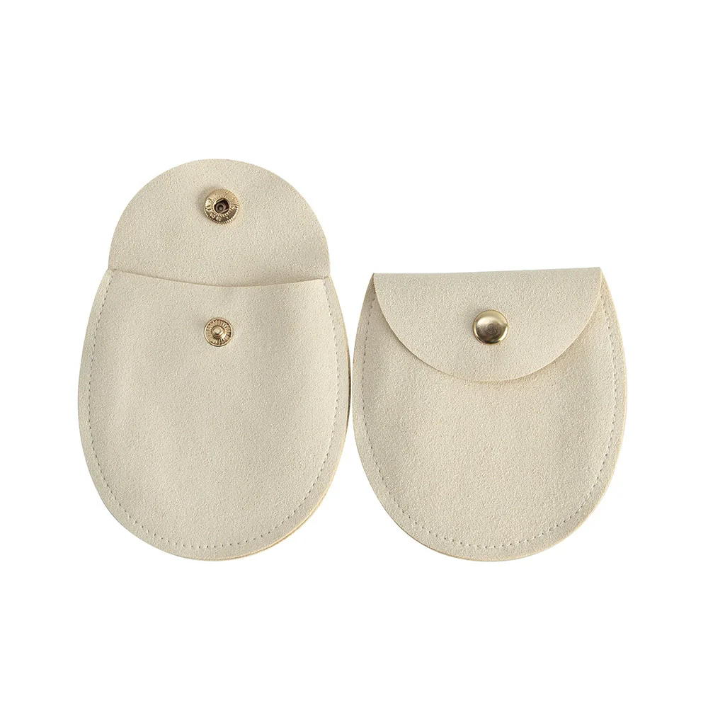 Flip Snap Buckle Cloth Jewelry Bag For Storage And Small Gift - Image 14