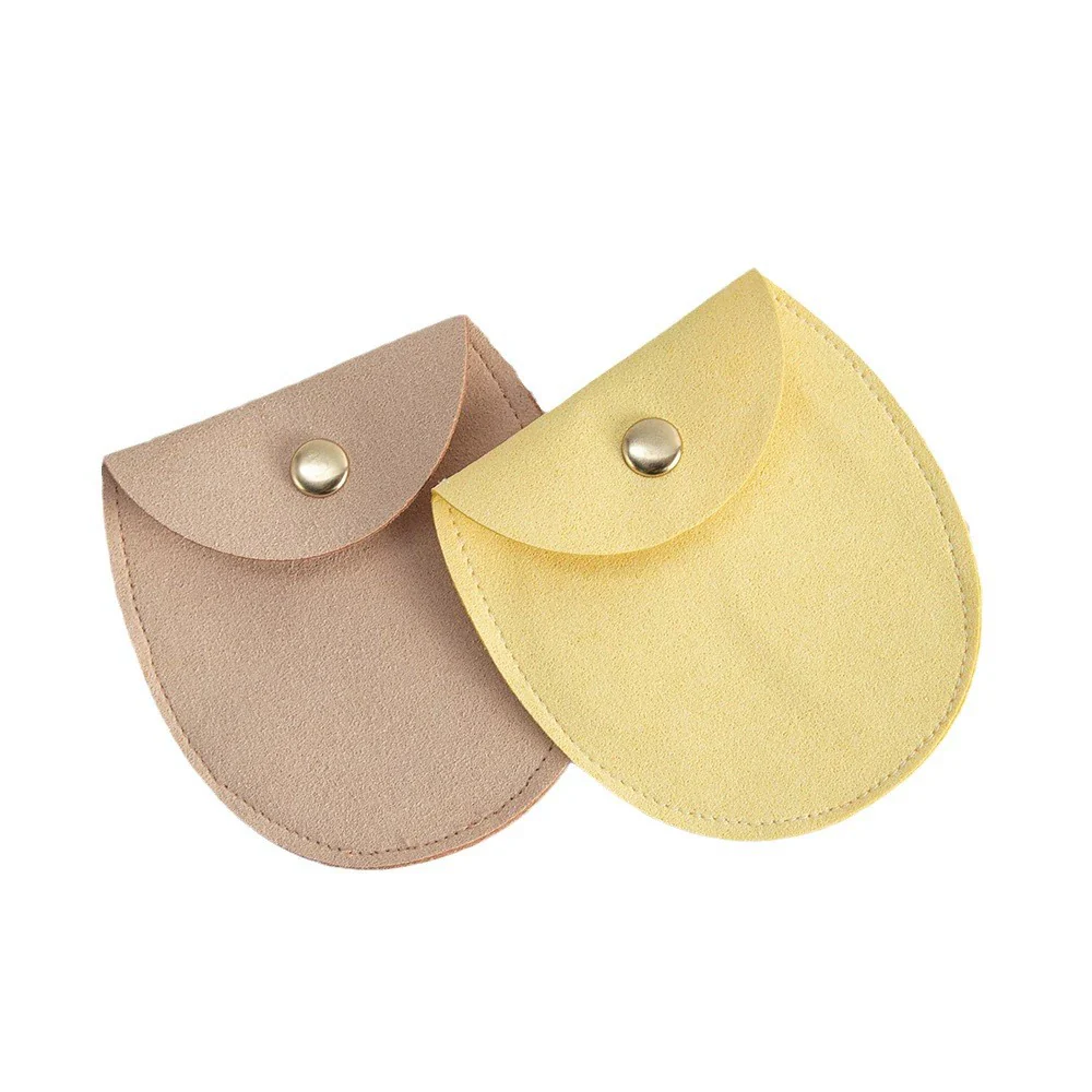 Flip Snap Buckle Cloth Jewelry Bag For Storage And Small Gift - Image 5