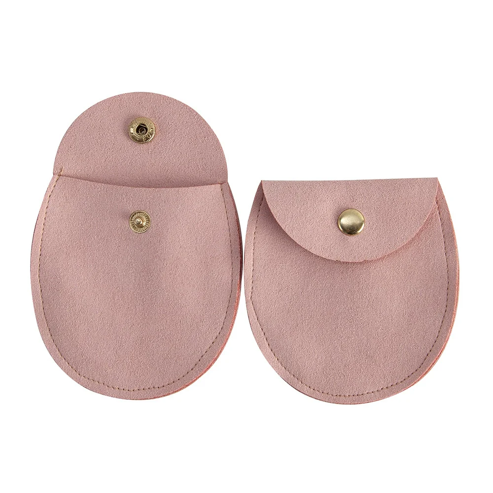 Flip Snap Buckle Cloth Jewelry Bag For Storage And Small Gift - Image 6