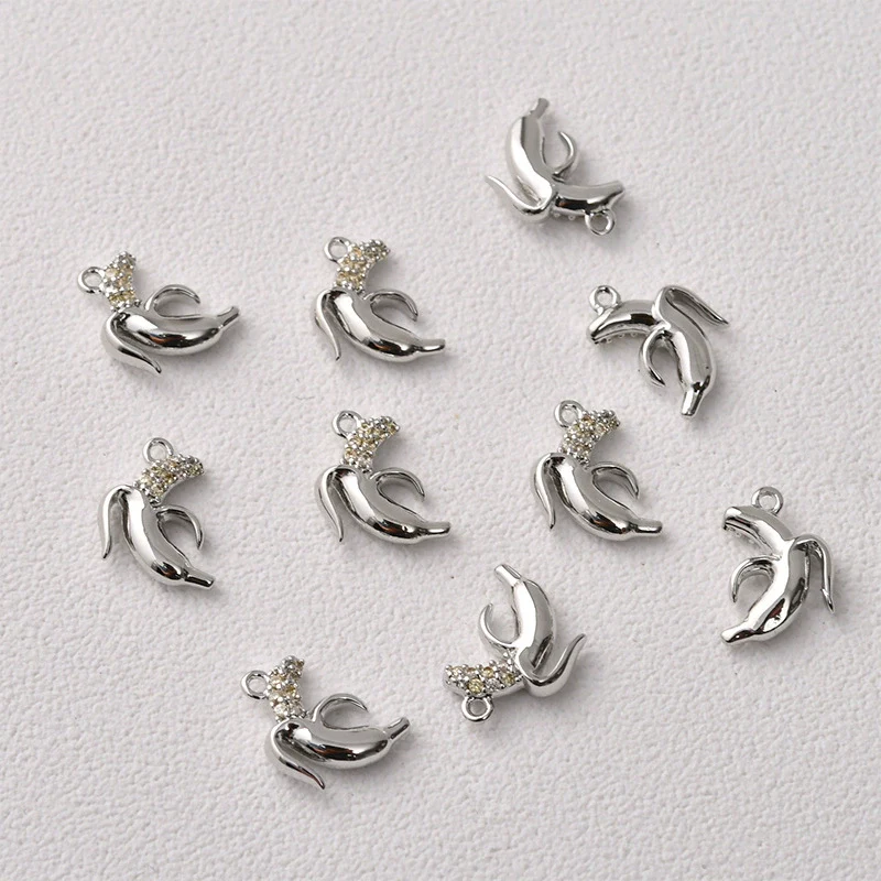 Fruit Pendant Jewelry Copper Material Electroplated Accessories For Earrings And Necklace - Image 16