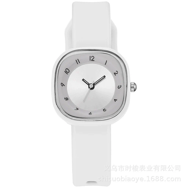Girls Quartz Watch Alloy Plastic Square Ins Minimal Style Leisure - Image 12