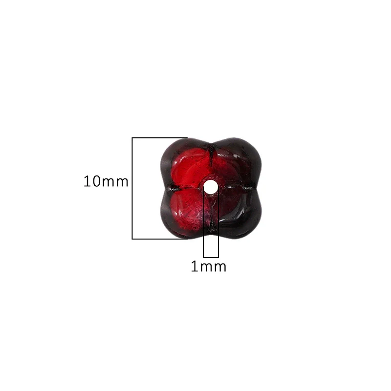 Glass Glaze Gradient Fat Osmanthus Beads Torus Loose Beads Diy Handmade Beaded Material For Bracelet Necklace Accessories - Image 3