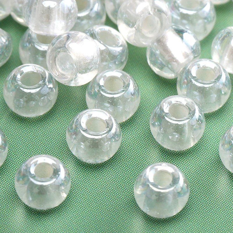 Glass Glaze Round Beads For Diy Handmade Beaded Bracelet Necklace Accessories - Image 26