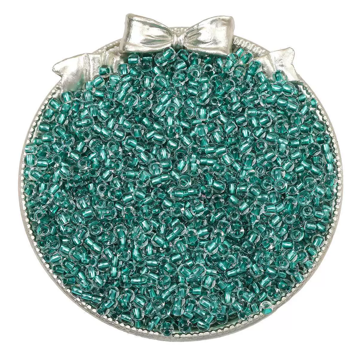 Glass Glaze Silver Filled Loose Beads Handmade Jewelry Accessories For Diy Bracelet Necklace Pendant - Image 11