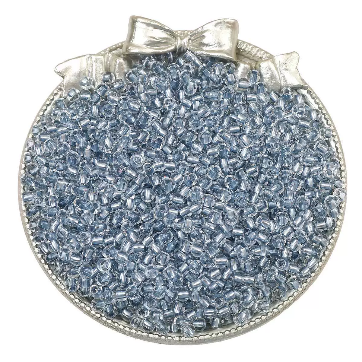 Glass Glaze Silver Filled Loose Beads Handmade Jewelry Accessories For Diy Bracelet Necklace Pendant - Image 12