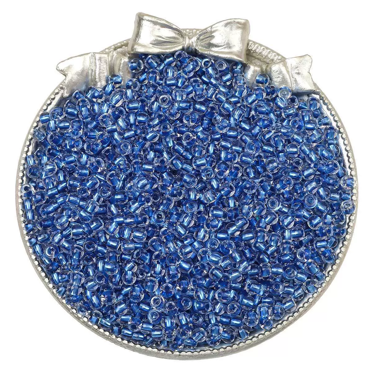 Glass Glaze Silver Filled Loose Beads Handmade Jewelry Accessories For Diy Bracelet Necklace Pendant - Image 14