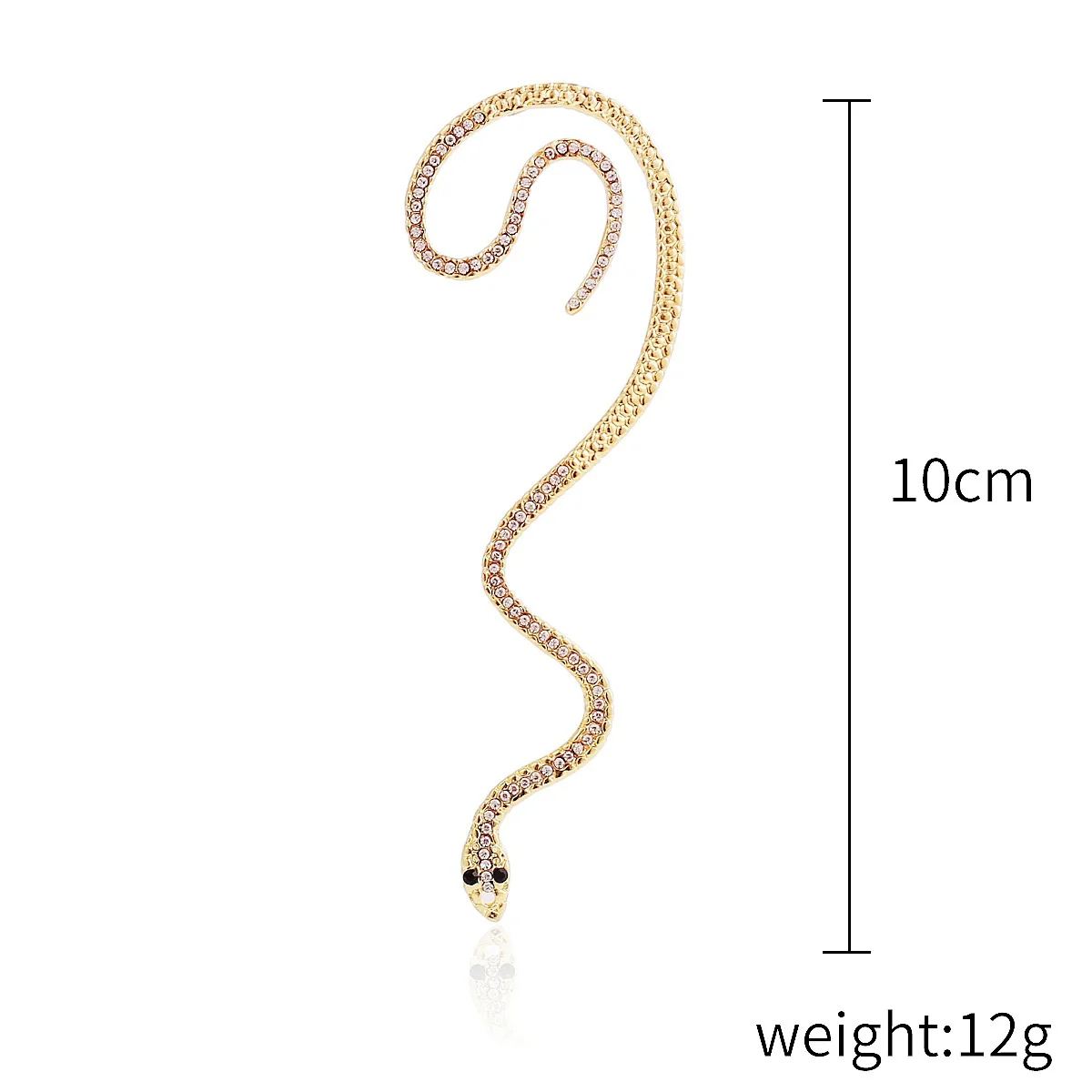 Gothic Alloy Earrings With Geometric Style And Electroplating Process For Women - Image 14