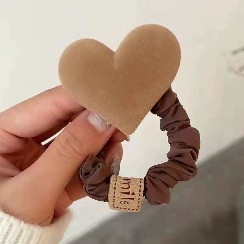 Hair Accessories Bow Hair Ring And Hair Rope Cloth Handmade For Girls - Image 8
