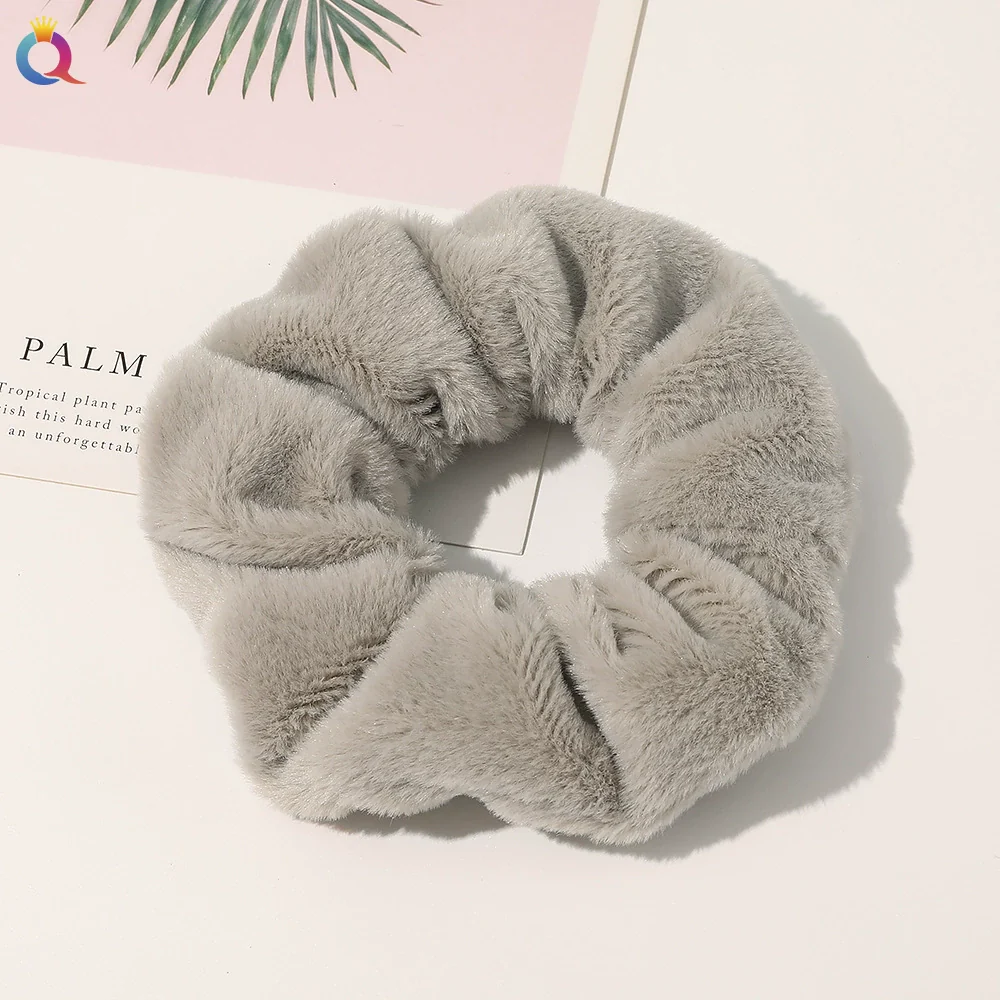 Hair Accessories Lamb Wool Cloth Handmade Large Intestine Hair Ring - Image 16