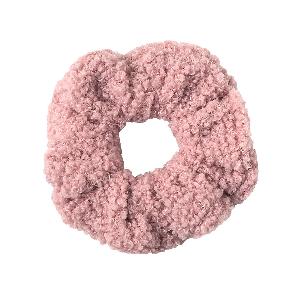 Hair Accessories Lamb Wool Cloth Handmade Large Intestine Hair Ring - Image 4