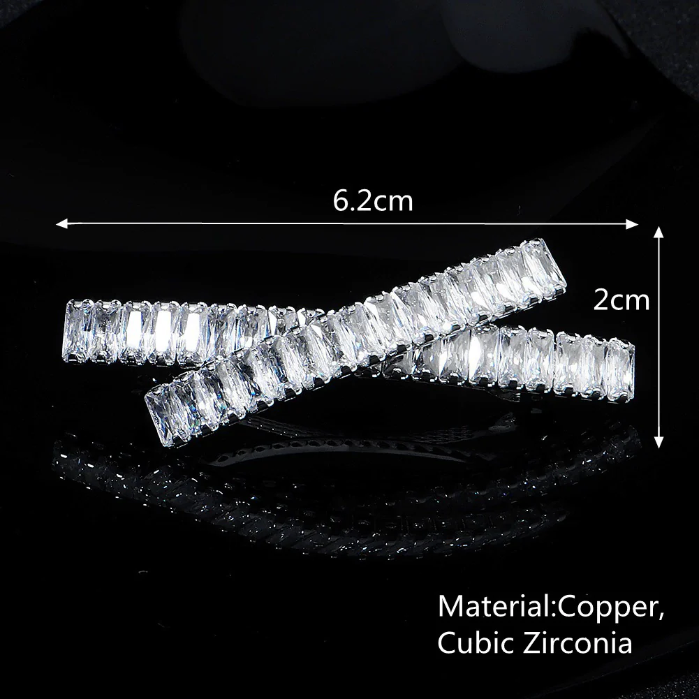 Hair Accessories Zircon Inlaid Side Clip Bangs Clip Back Head Clip For Women Plant Flowers Style - Image 14