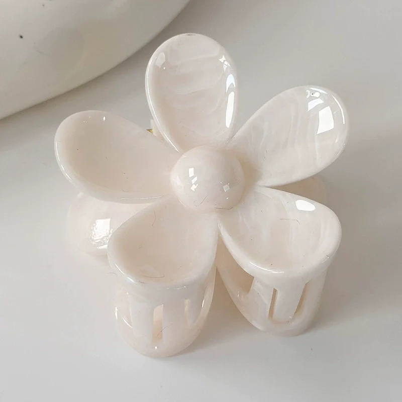 Hair Shark Clip Women's Plant Flowers Style Stamping Process - Image 7