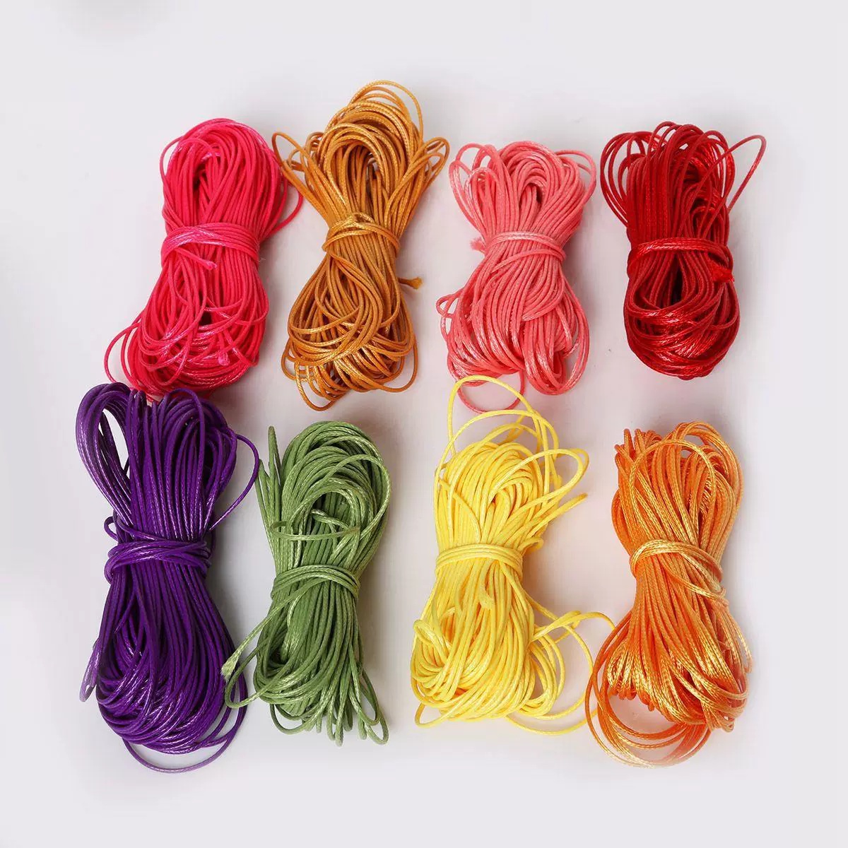 Hand Woven Wax Rope Leather Rope Necklace Bracelet - Image 3