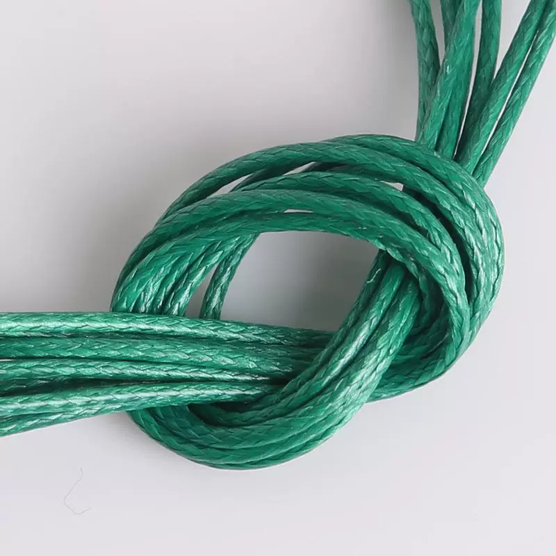 Hand Woven Wax Rope Leather Rope Necklace Bracelet - Image 8