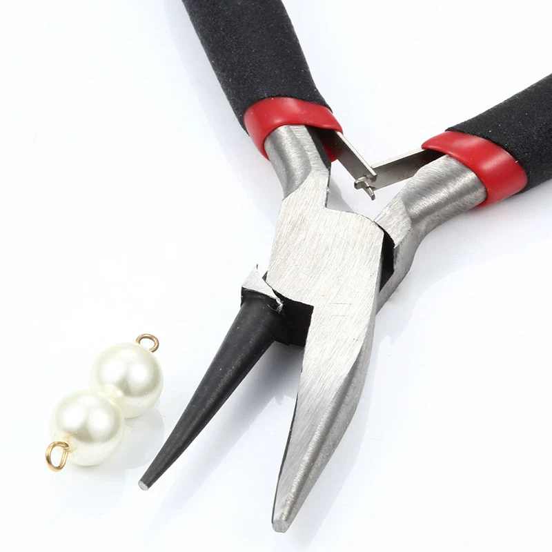 Handmade Jewelry Diy Tools Stainless Steel Cutting Pliers Pointed Nose Pliers Diagonal Pliers Curved Needle Pliers For Bracelet Necklace Production - Image 7