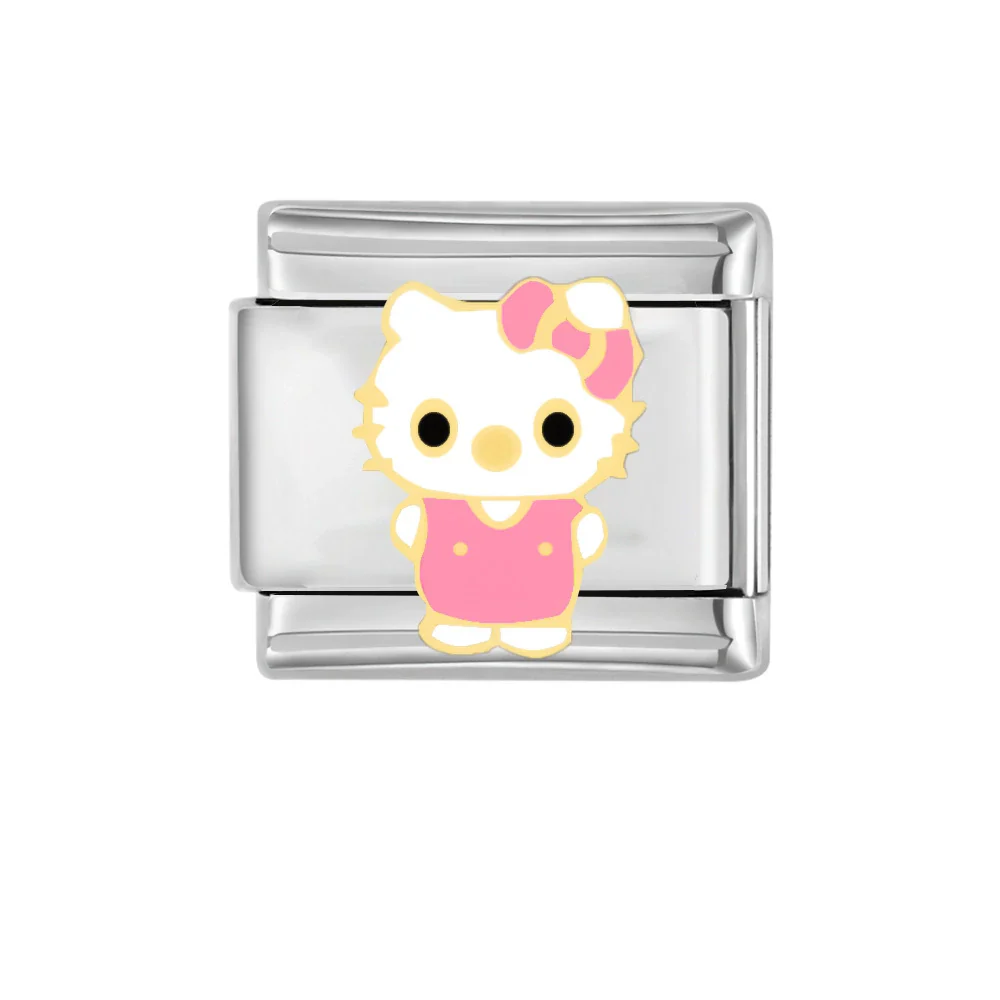 Handmade Stainless Steel Bracelet With Cartoon Characters And Dripping Oil Design For Women - Image 19