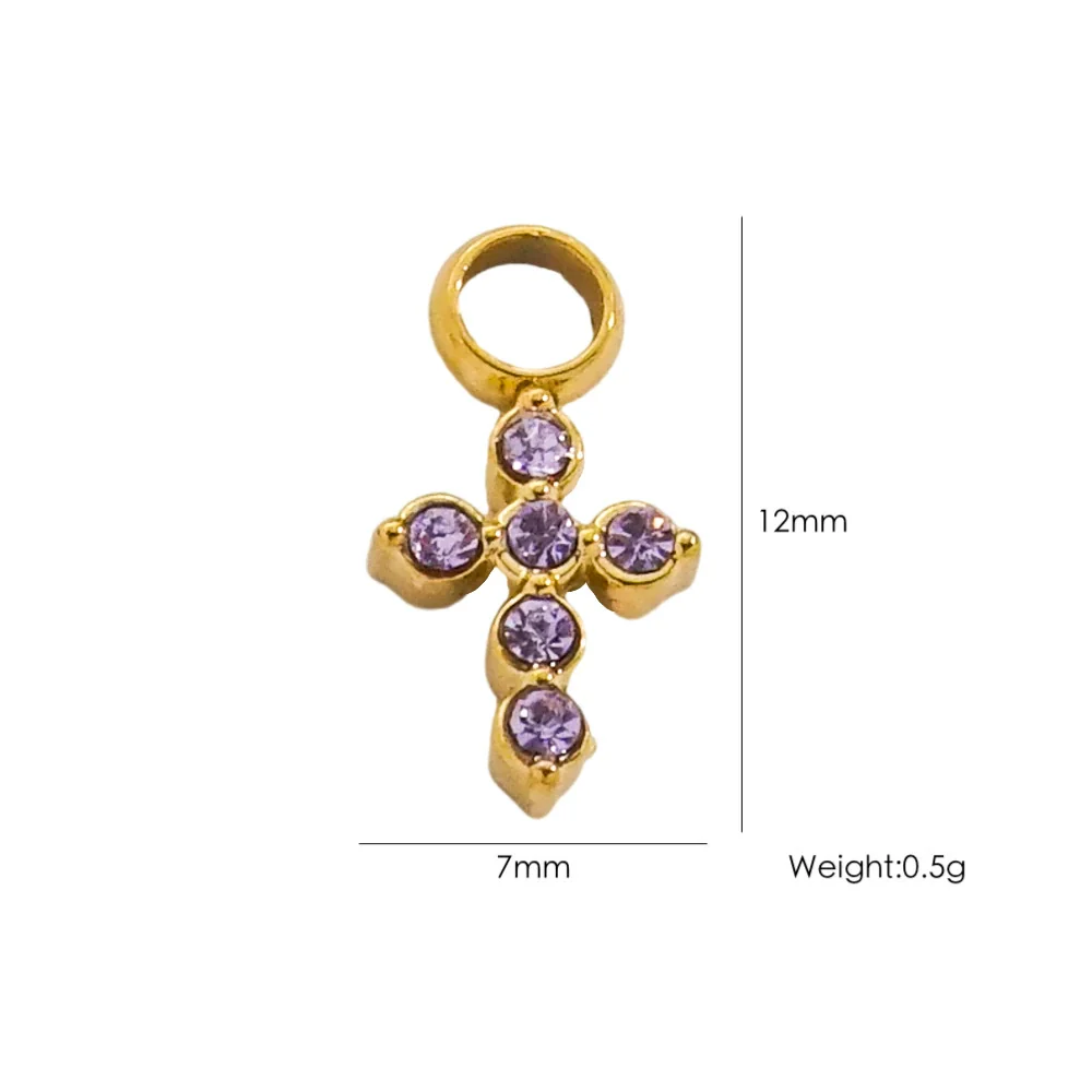 Handmade Stainless Steel Cross Jewelry Accessories With Electroplating Process And Classic Fashion Style - Image 11