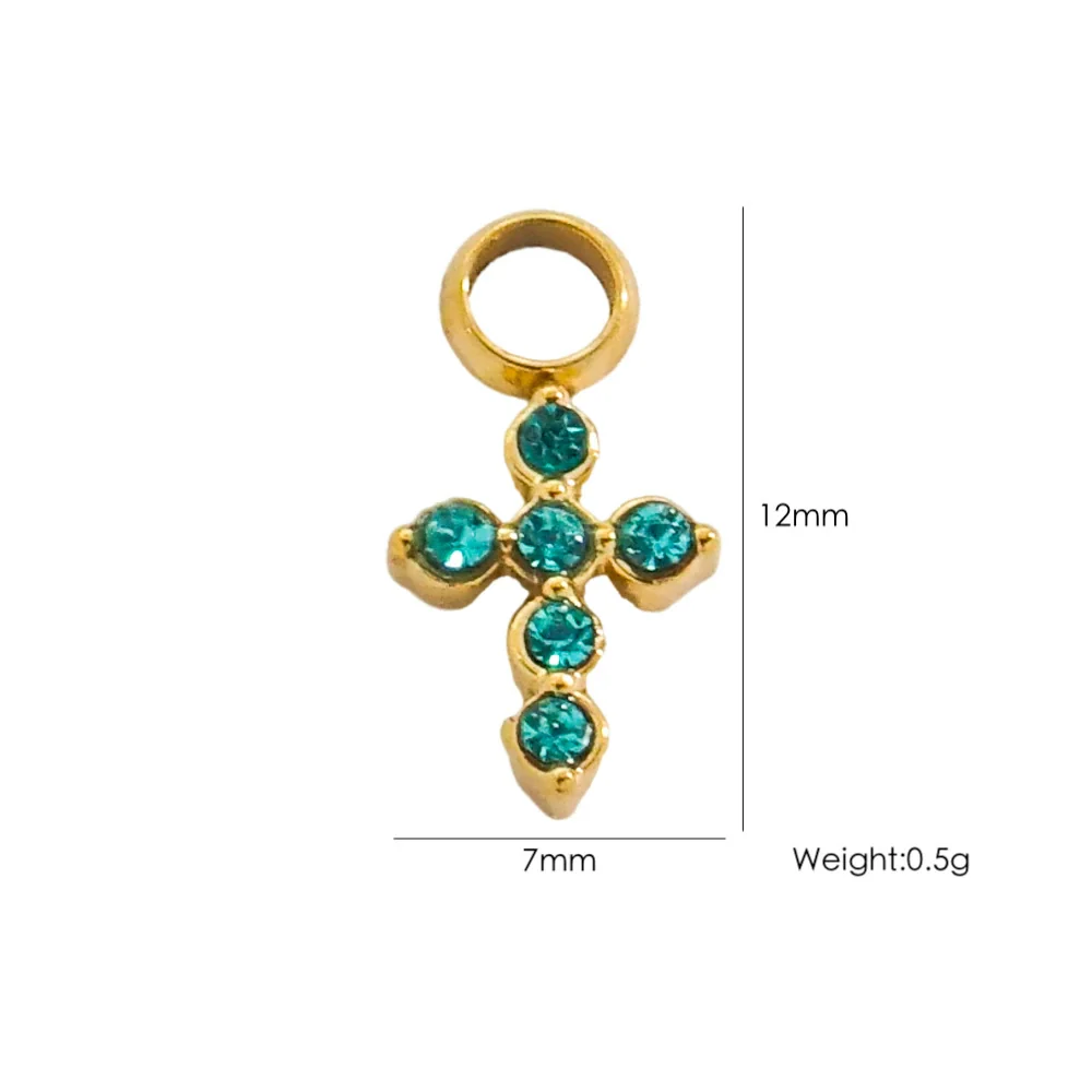 Handmade Stainless Steel Cross Jewelry Accessories With Electroplating Process And Classic Fashion Style - Image 12