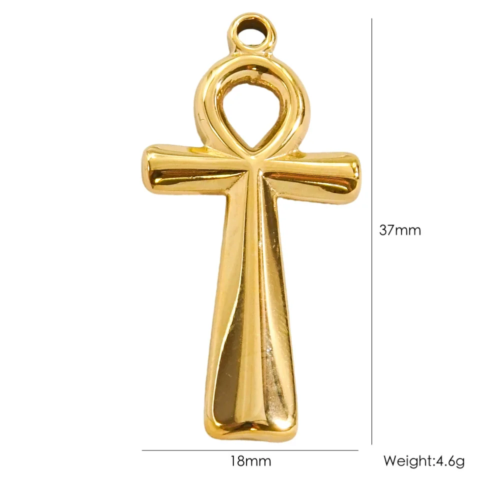 Handmade Stainless Steel Cross Jewelry Accessories With Electroplating Process And Classic Fashion Style - Image 18
