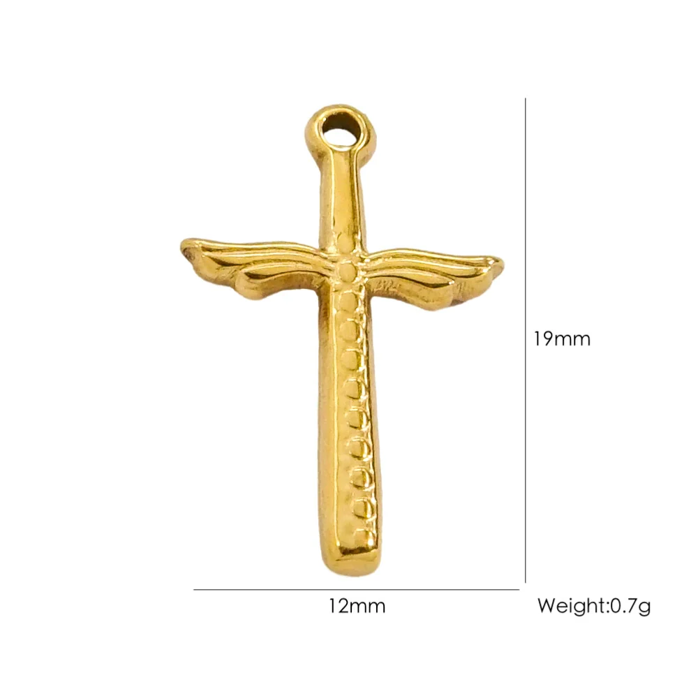 Handmade Stainless Steel Cross Jewelry Accessories With Electroplating Process And Classic Fashion Style - Image 8