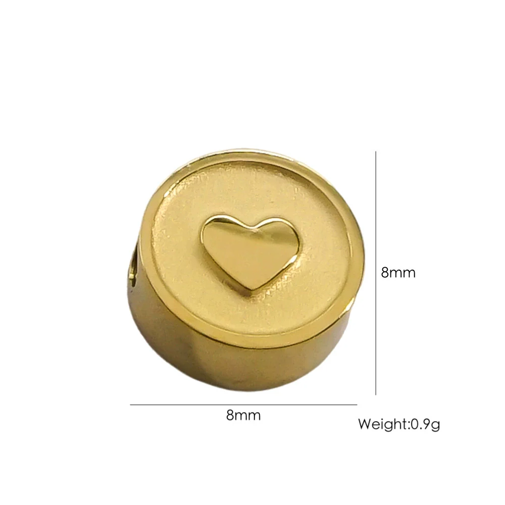 Handmade Stainless Steel Heartshaped Love Series Necklace Earrings Bracelet Pendant Accessories With 14K Gold Electroplating - Image 19