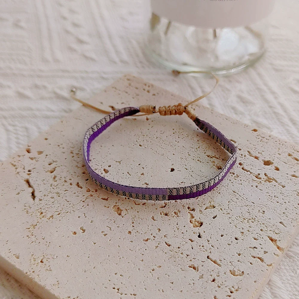 Handwoven Pearl Stacked Bracelet For Girls - Image 3