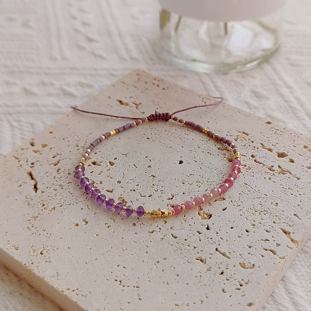 Handwoven Pearl Stacked Bracelet For Girls - Image 6