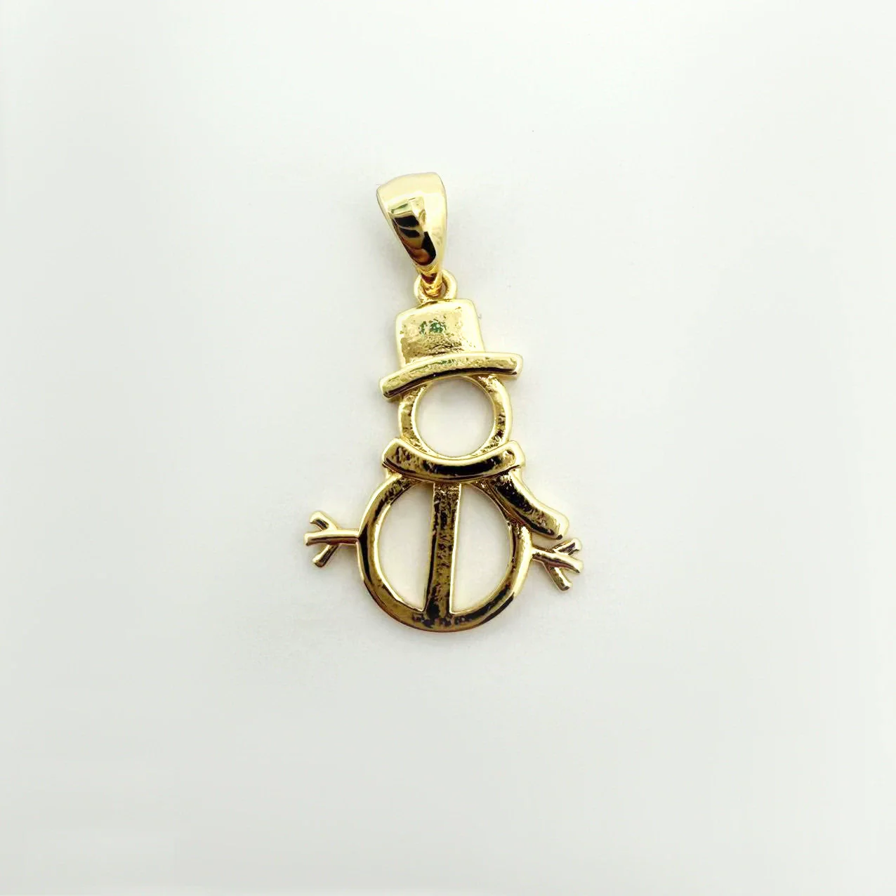Hotselling Copper Goldplated Snowman Snowflake Christmas Tree Pendant Bracelet Necklace Diy Jewelry Accessories - Image 13